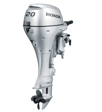 2020 HONDA 20 HP BF20D3SH Outboard Motor 15" Shaft Length