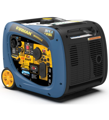 Firman WH03242 Dual Fuel Gas Propane Inverter Generator 3200W/4000W 30 Amp Low THD Parallel Ready with Electric Start Manufacturer RFB