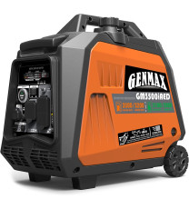 GENMAX GM3500iAED 30 Amp 3200W/3500W Remote Start Dual Fuel Inverter Generator with CO Detect