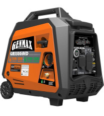 GENMAX GM3500iAED 30 Amp 3200W/3500W Remote Start Dual Fuel Inverter Generator with CO Detect