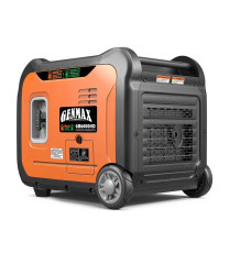 GENMAX GM6000iED 30 Amp 5250W/6000W Remote Start Dual Fuel Inverter Generator with CO Detect
