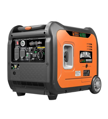 GENMAX GM6000iED 30 Amp 5250W/6000W Remote Start Dual Fuel Inverter Generator with CO Detect