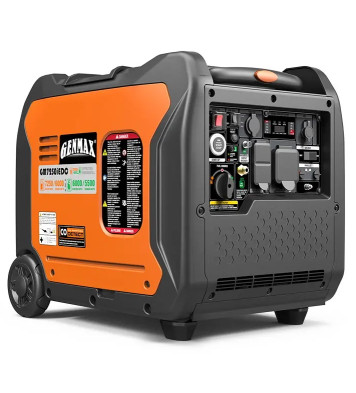 GENMAX GM7250iEDC 6000W/7250W 50 Amp Remote Start Dual Fuel Inverter Generator Parallel Ready