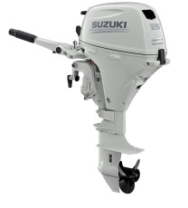 Suzuki 15 HP DF15ASW2 Outboard Motor 15" Shaft Length