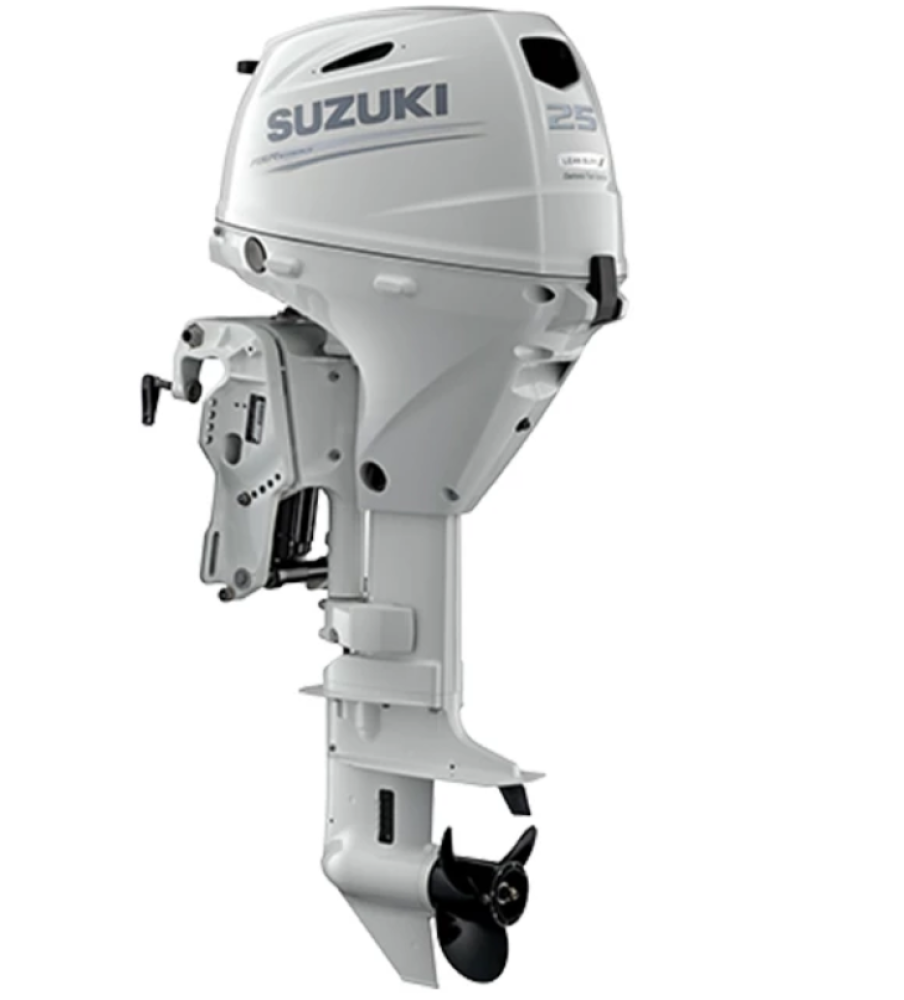 Suzuki 25 HP DF25ATHLW2 Outboard Motor 20" Shaft Length