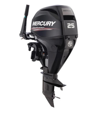 2019 Mercury 25 HP EFI 25EH Outboard Motor 15" Shaft Length