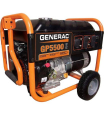 Generac GP5500 389cc 5,500-Watt 120/240-Volt Recoil Start Portable Generator - 5939 