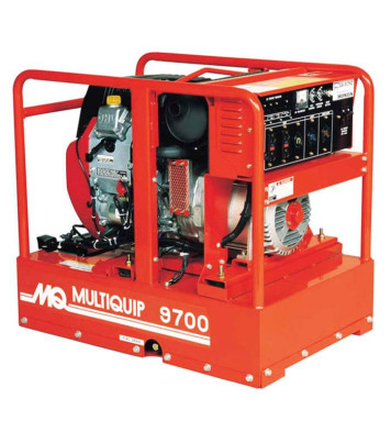 Multiquip GA97HEA 9,700-Watt 16.6-Hp 120/240-Volt Brushless Gas Powered Generator